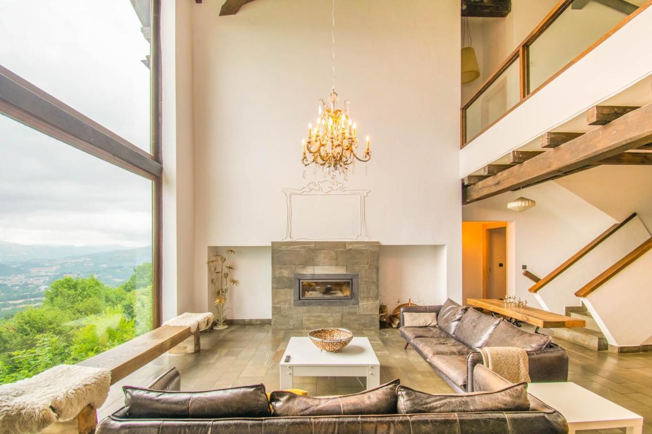 Behin Batean, Espectacular Casa Rural En Pleno Corazon Del Valle Baztan Ziga Dış mekan fotoğraf