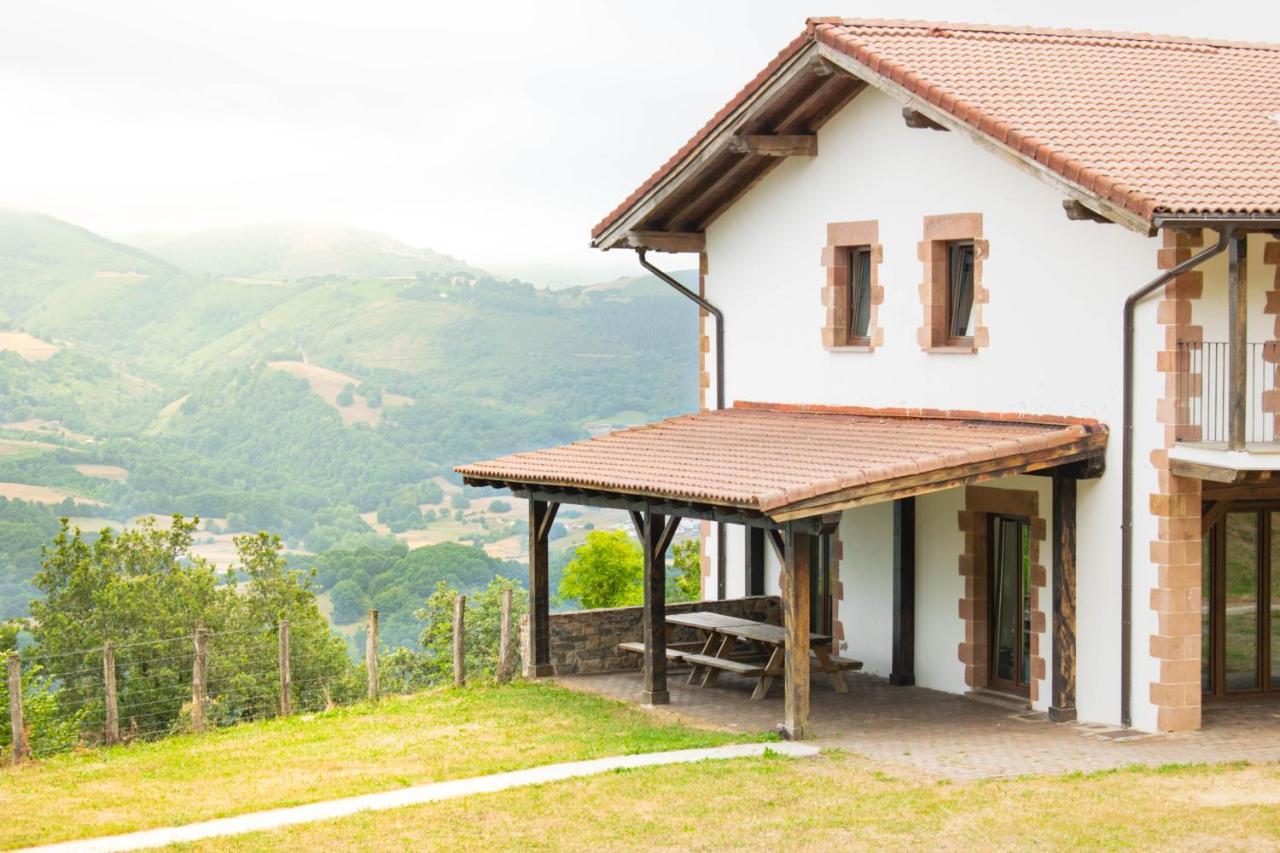 Behin Batean, Espectacular Casa Rural En Pleno Corazon Del Valle Baztan Ziga Dış mekan fotoğraf