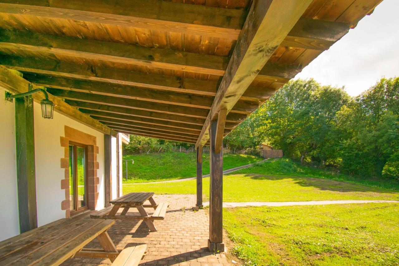 Behin Batean, Espectacular Casa Rural En Pleno Corazon Del Valle Baztan Ziga Dış mekan fotoğraf