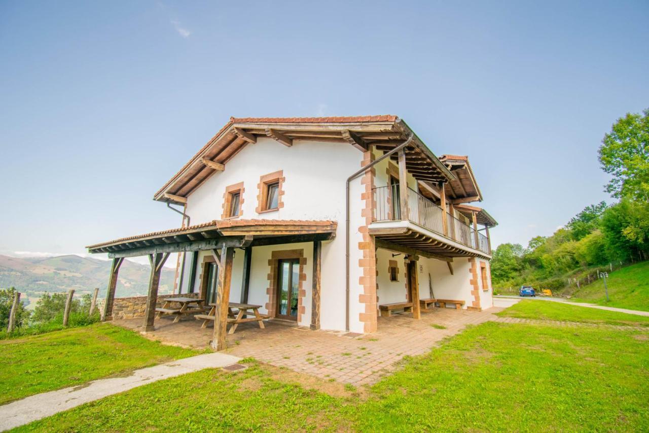 Behin Batean, Espectacular Casa Rural En Pleno Corazon Del Valle Baztan Ziga Dış mekan fotoğraf