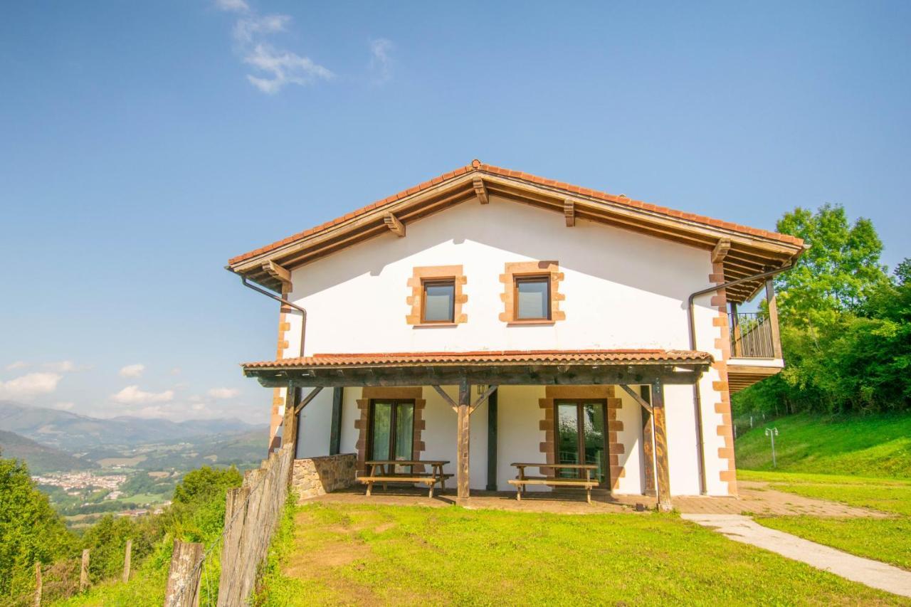 Behin Batean, Espectacular Casa Rural En Pleno Corazon Del Valle Baztan Ziga Dış mekan fotoğraf
