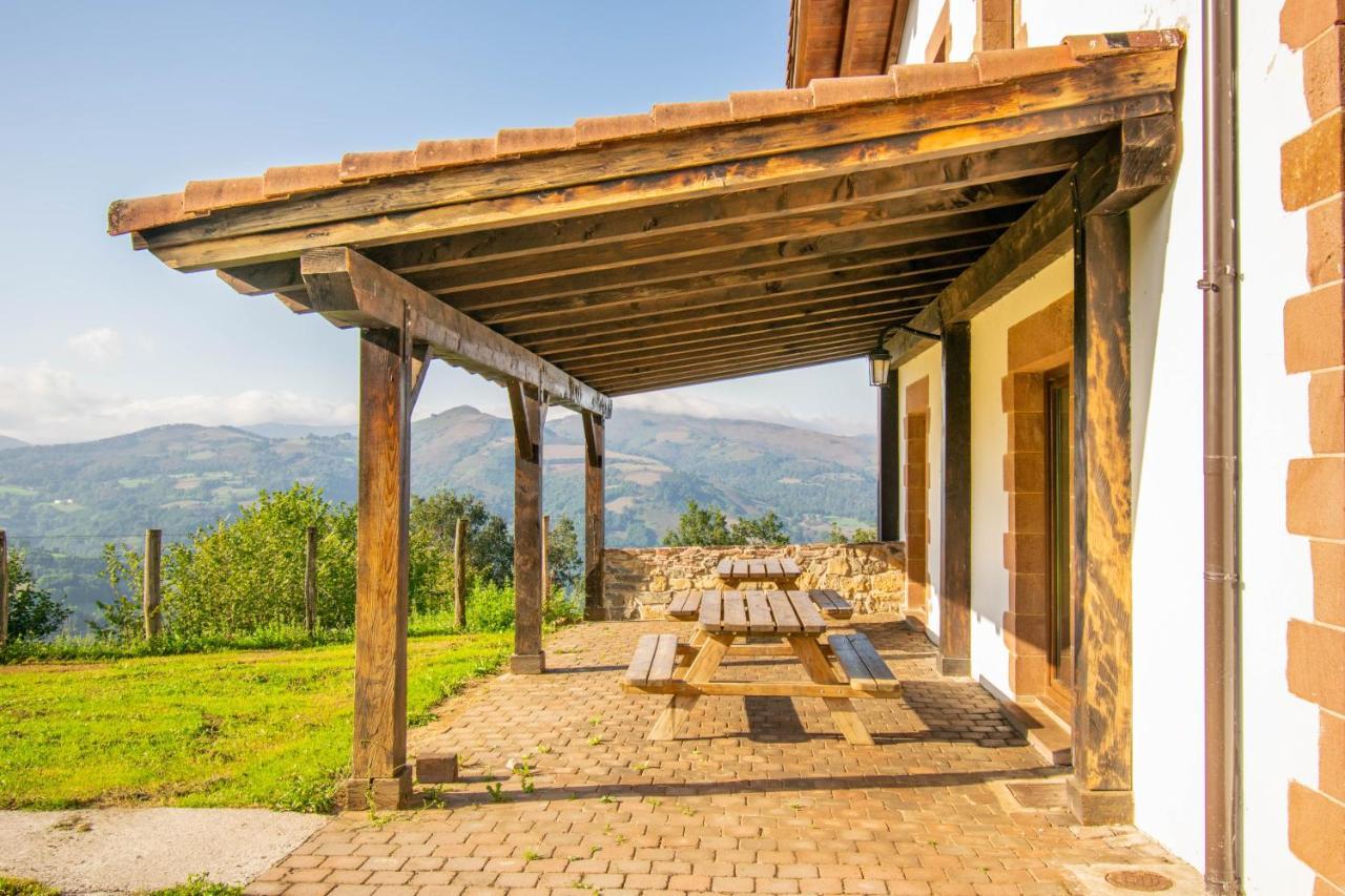 Behin Batean, Espectacular Casa Rural En Pleno Corazon Del Valle Baztan Ziga Dış mekan fotoğraf