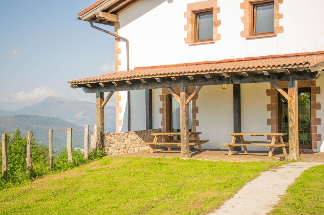 Behin Batean, Espectacular Casa Rural En Pleno Corazon Del Valle Baztan Ziga Dış mekan fotoğraf